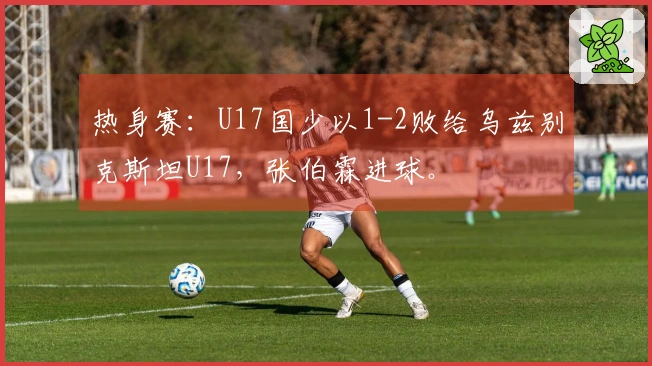 热身赛：U17国少以1-2败给乌兹别克斯坦U17，张伯霖进球。
